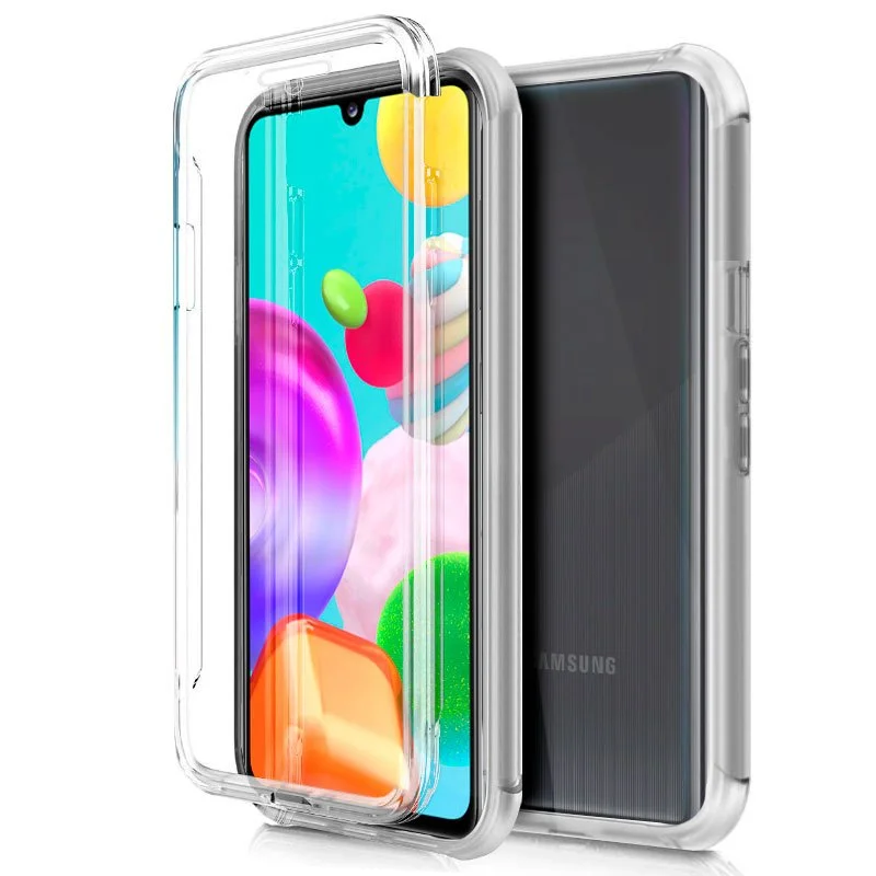 Capa Silic. 3D Samsung A415 Galaxy A41 (Transp. F.