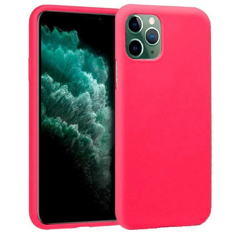 Capa Silic. iPhone 11 Pro Max (Rosa)