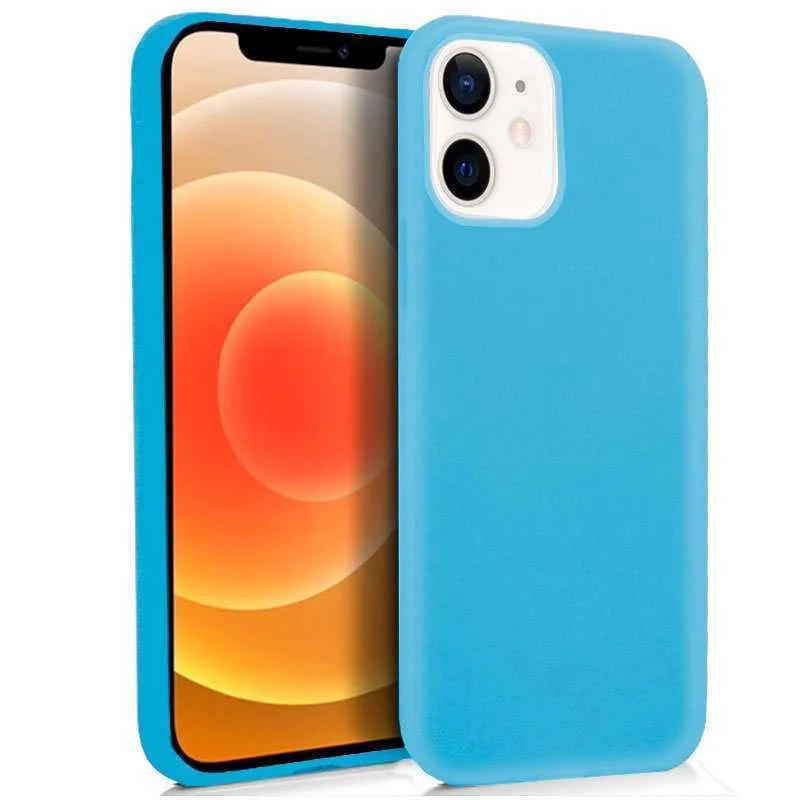 Capa Silic. iPhone 12 mini (Azul)