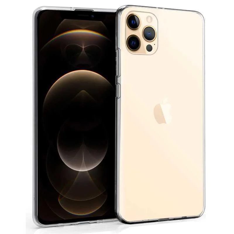 Capa de Silicone Cool para iPhone 12 Pro Max (Transparente)