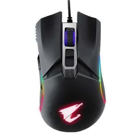 Rato Gaming Gigabyte Aorus M5 RGB 16000 Dpi Preto 