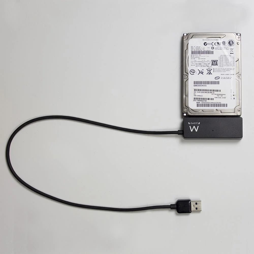 Ewent Caixa Disco Usb 3.1 Gen 1 To Sata 6g Adapter 2.5"/3.5" C/Power Adapter