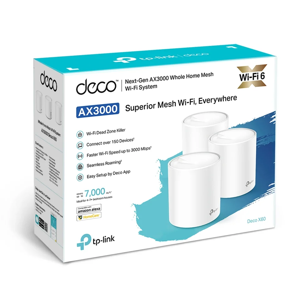 *tp-Link Deco X60(2pack) Ax3000