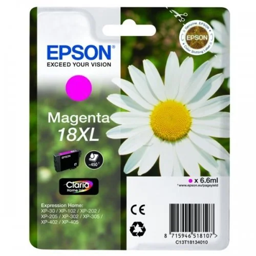 Tinteiro Magenta 18XL (450 p&aacute;ginas) - EPSON