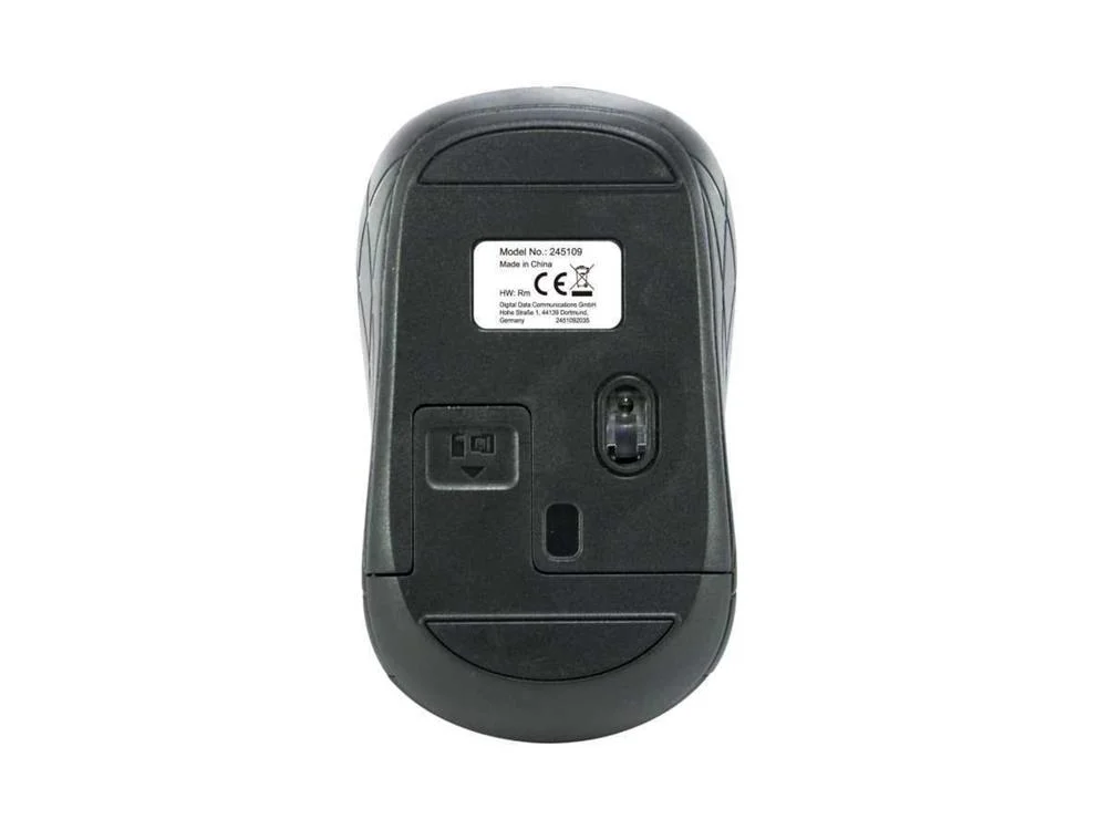 Equip Optische Maus Kabellos Usb Mini            R+L Grau