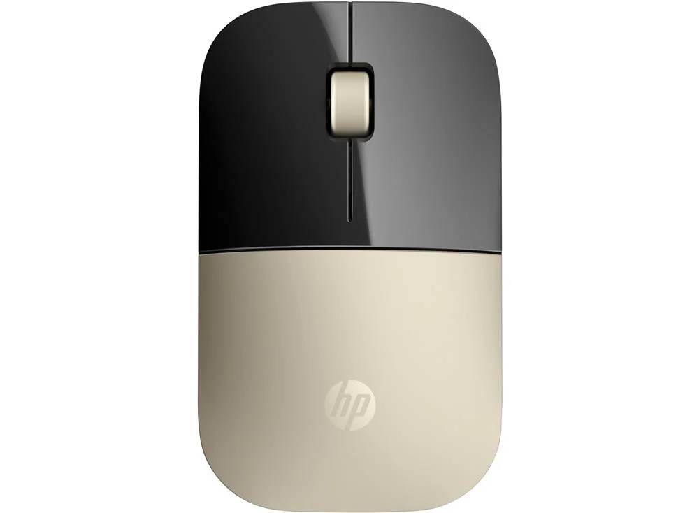 Ratón Inalámbrico Dorado Hp Z3700