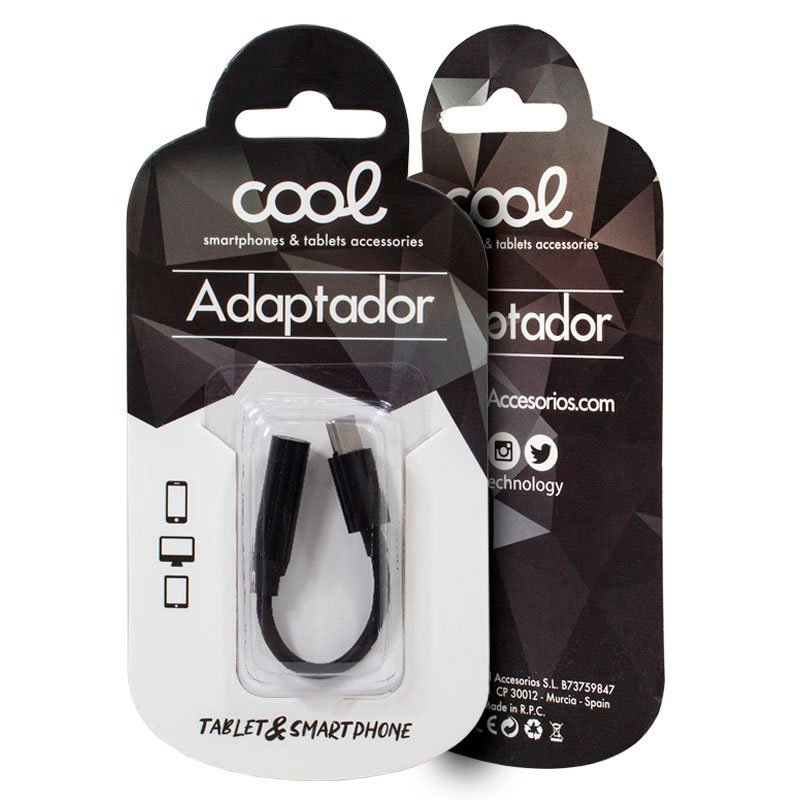 Adaptador Conector Tipo C A Jack 3,5 Mm Universal