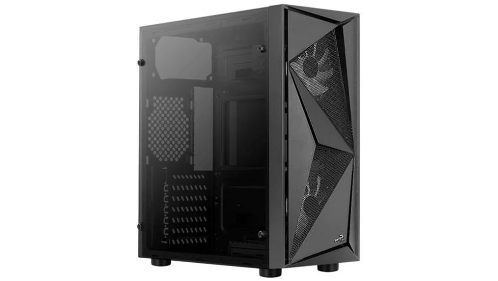 Aerocool Geh Midi Glider Cosmo Black Microatx/Atx/Miniitx/Wi