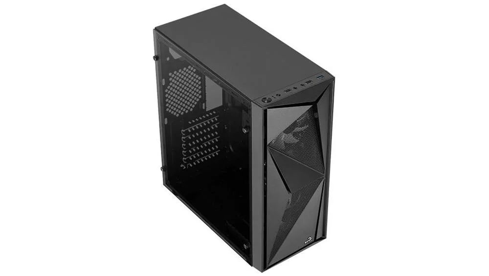 Aerocool Geh Midi Glider Cosmo Black Microatx/Atx/Miniitx/Wi