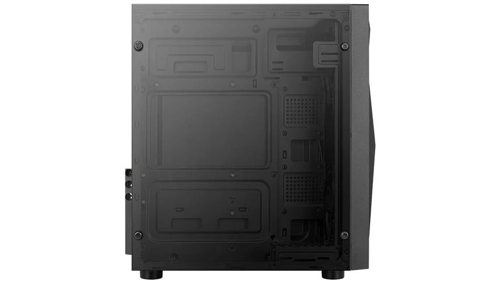 Aerocool Geh Midi Glider Cosmo Black Microatx/Atx/Miniitx/Wi