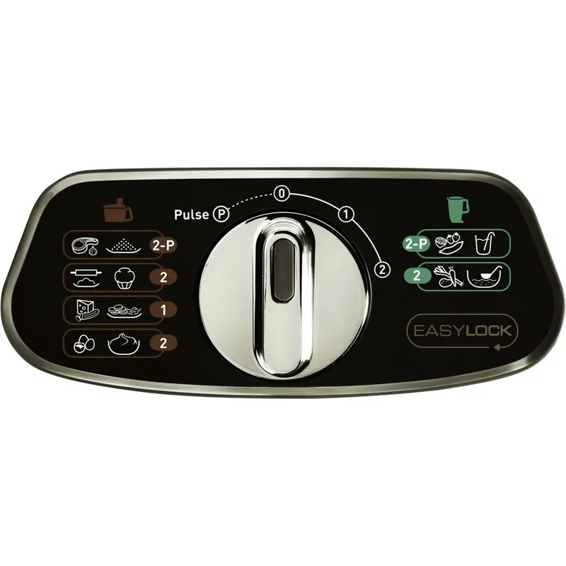 Moulinex Fp821811, Batedeira, Preto, Cinzento, Mi.
