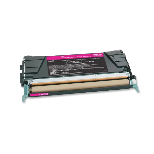 LEXMARK X748H3MG, 10000 P&Aacute;GINAS, MAGENTA, 1 UNIDA.