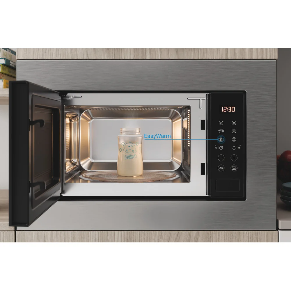 Indesit Mwi 120 Gx, Embutido, Micro-ondas Grill, .