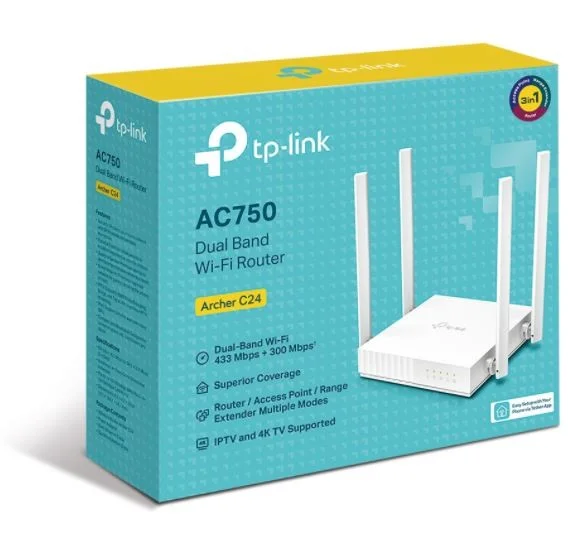 Tp-Link Tplink Wlan-Router Wlanrouter Archer C24 (Archer C24)