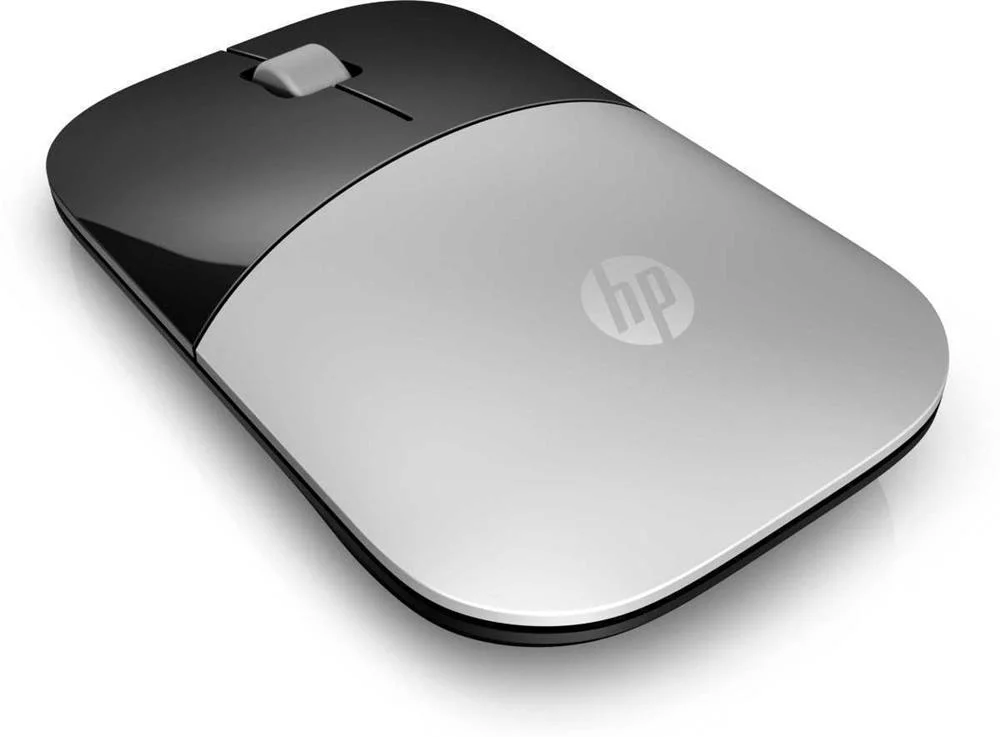 Ratón Inalámbrico Plateado Hp Z3700
