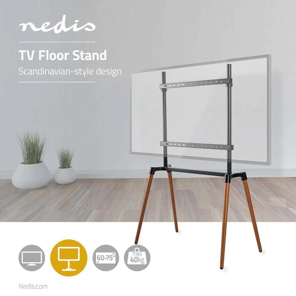 Soporte de Suelo para Tv | 60 - 75"" | Hasta 40 K.