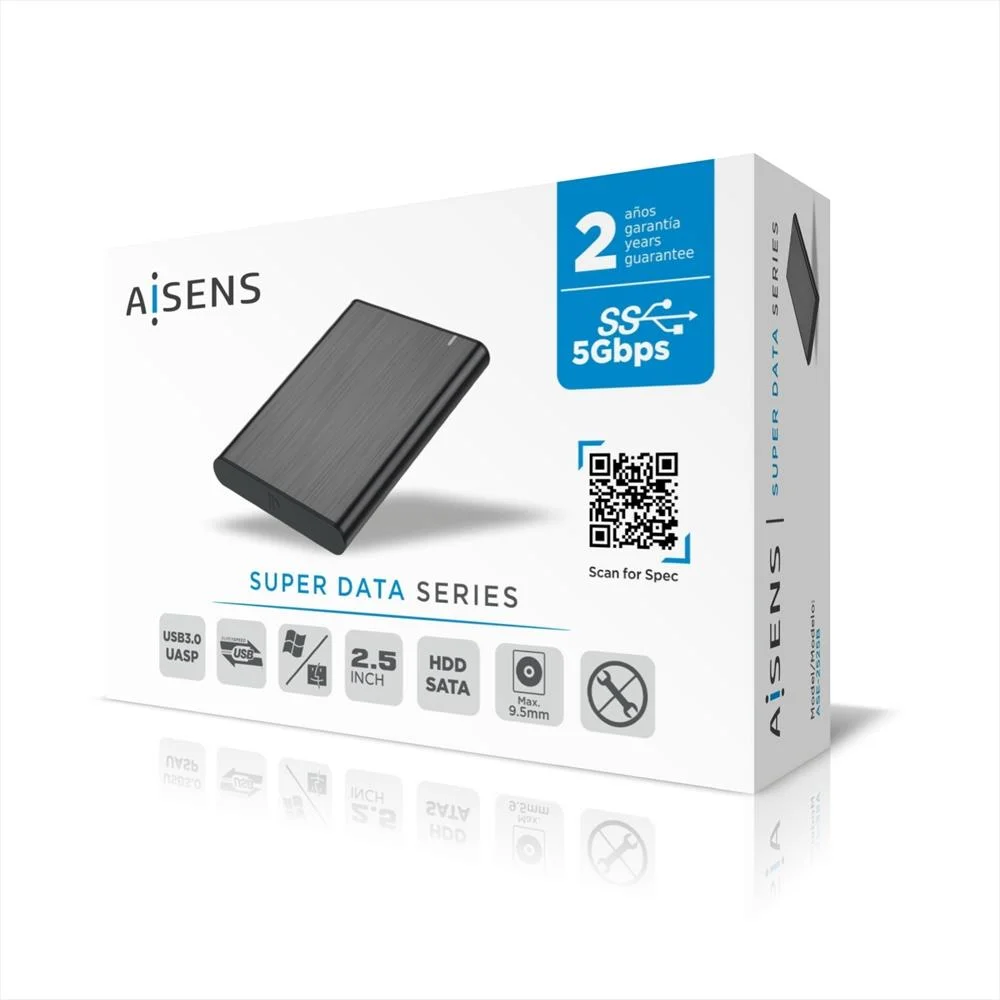Caixa Externa P/ Disco 2.5" Usb 3.0 - Aisens