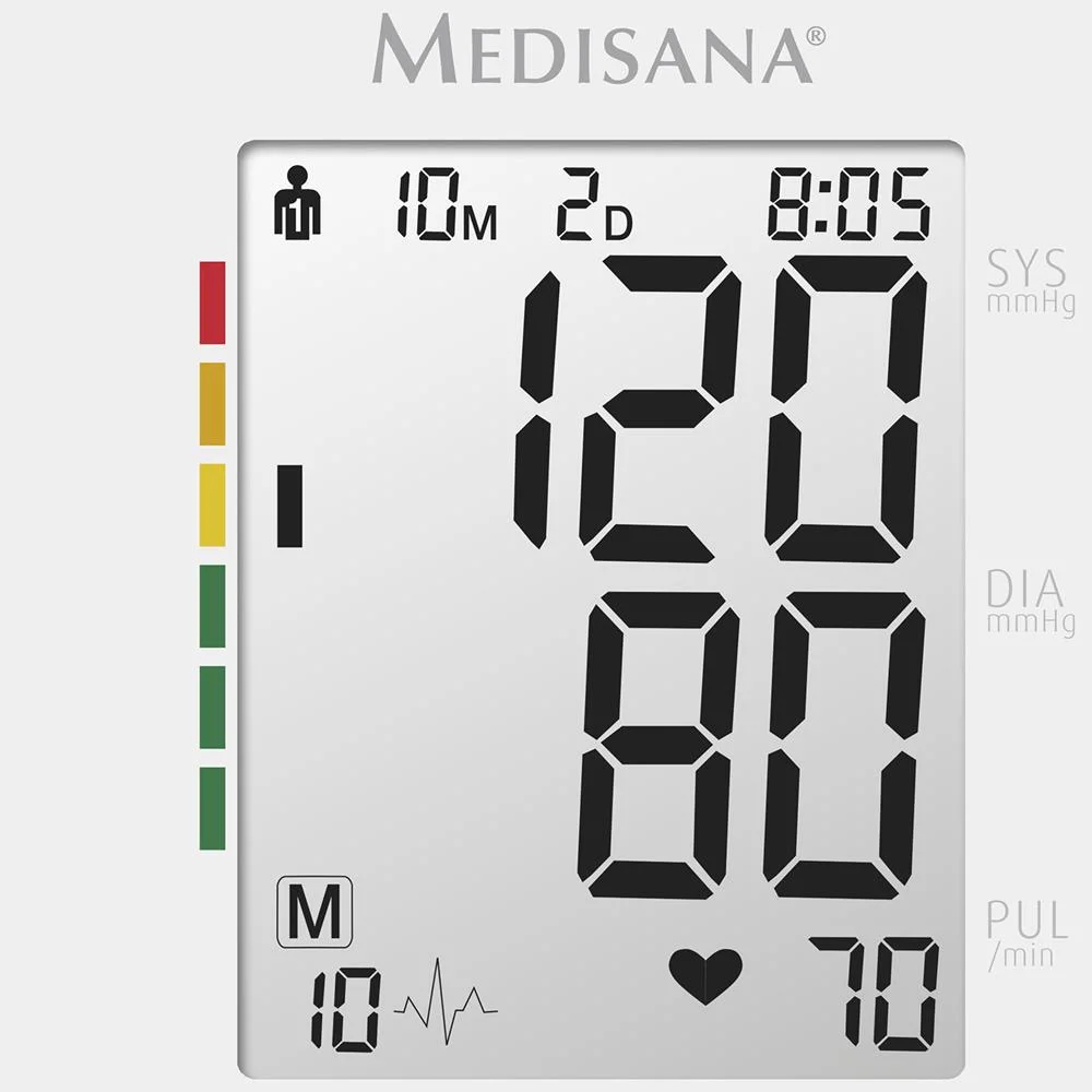 Monitor De Pressão Arterial Braço Mesiana Bu 512