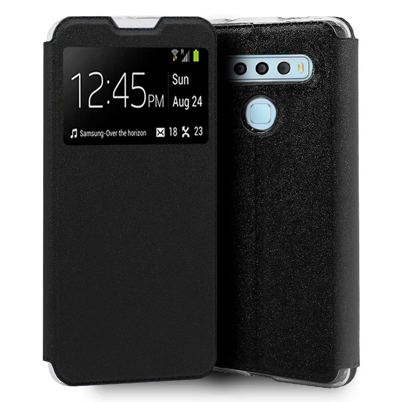 Cool Flip Cover para Tcl 10l Smooth Black
