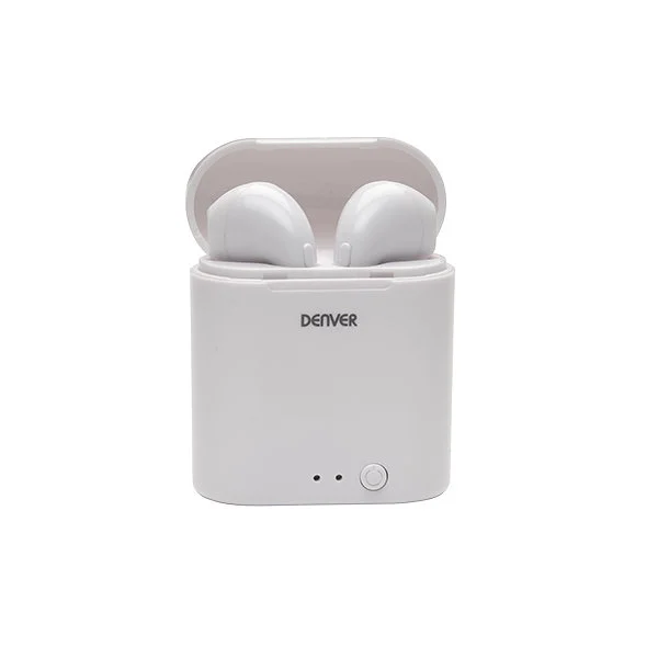 Auriculares Bluetooth com Microfone Denver Electronics Twe-36mk3 400 Mah Branco 