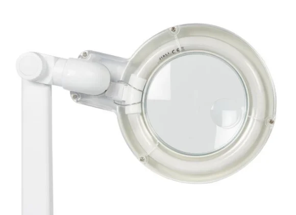 Candeeiro de Secretária com Lupa de 3 Dioptrias - 12w - Branca