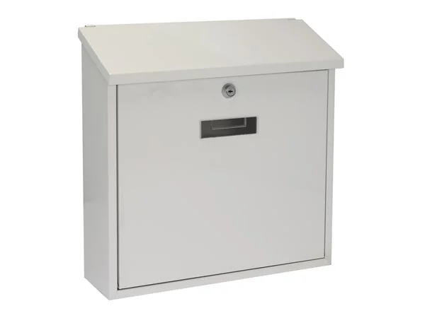 Caixa de Correio - Monaco - Branco - 36,8 X 36,5 X 10 Cm