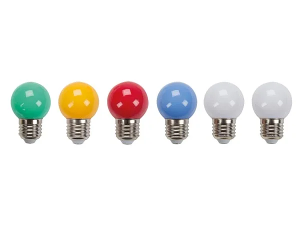 Lãmpadas Coloridas de Substituição - 6 Peças