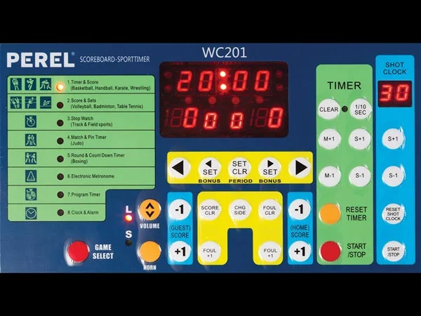 Marcador/Temporizador Desportivo de Resultados