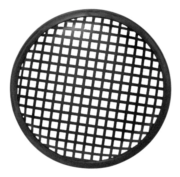 Grelha de 5" para Coluna em Metal Preto - 10 Unidades
