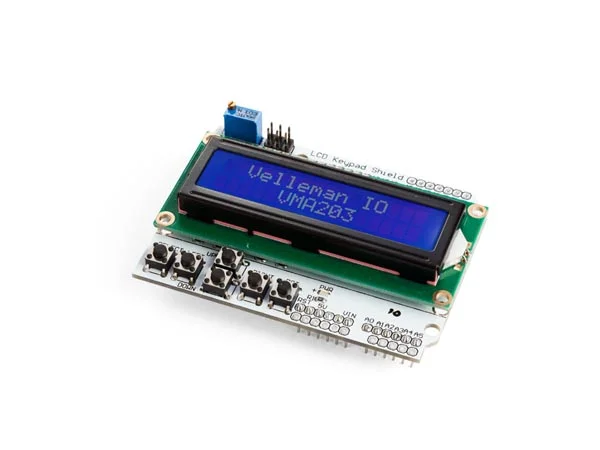 Escudo de Teclado para Arduino® - Lcd162
