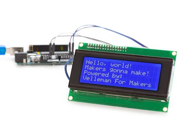 Módulo Lcd Azul I²c 20x4 para Arduino®