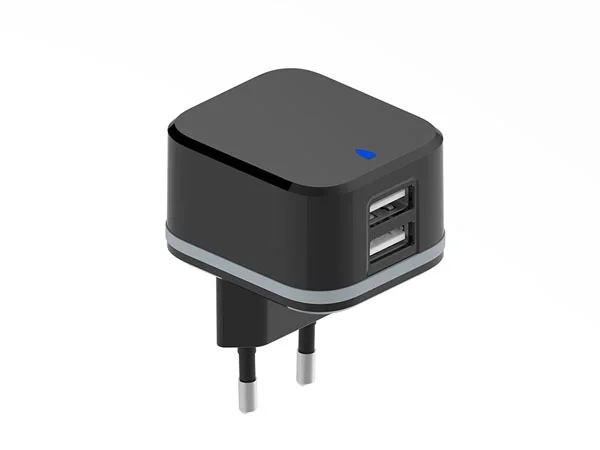 Carregador Compacto com Dupla Saída Usb 5 V - 4.8.