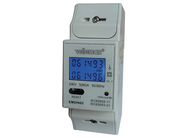 Monofásico - Contador Kwh para Montaje Din-.