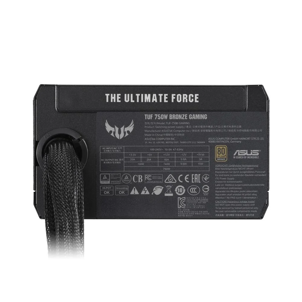 Fuente Alimentacion Asus Tuf-750b-Gaming,Psu,750w.
