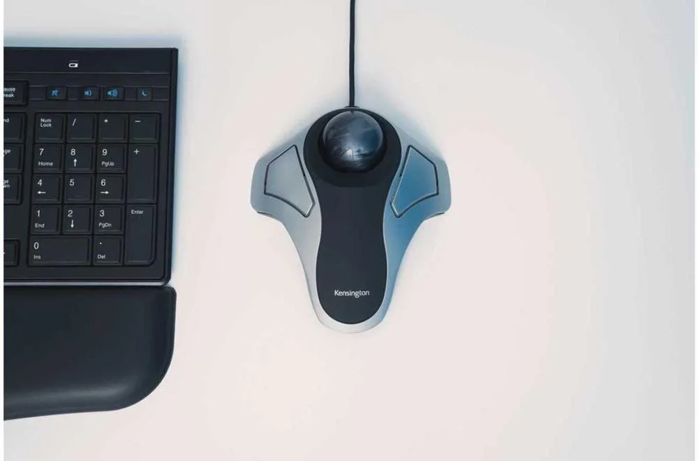 Rato Ótico Trackball Kensington 64327eu Prateado