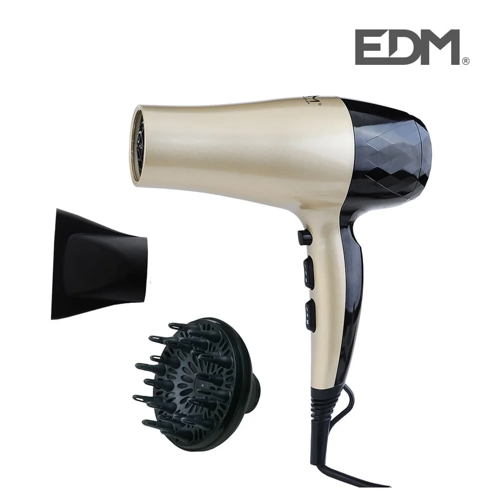 Secador de Cabelo. 1800/2000w. 9x21x28,5cm Edm