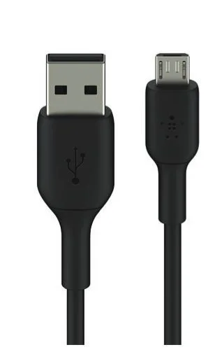 Belkin Micro-Usb/Usb-A 1m Pvc Black Cab005bt1mbk