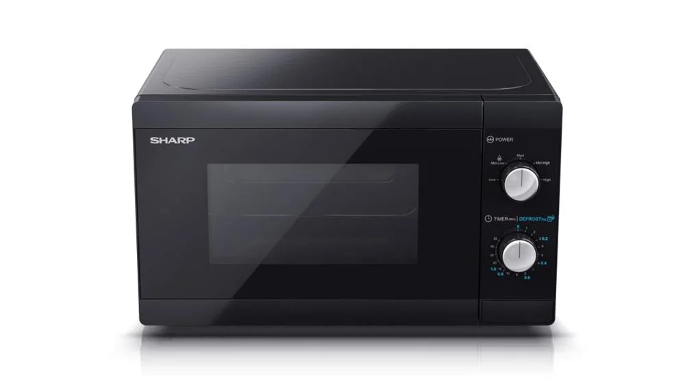 Sharp Yc-Ms01e-B Microwave Countertop Solo Microwave 20 L 800 W Black