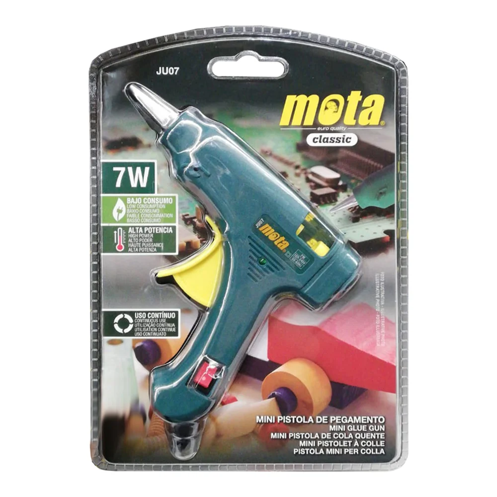 Pistola Pegamento Silicona 7w 7mm Ju07 Mota