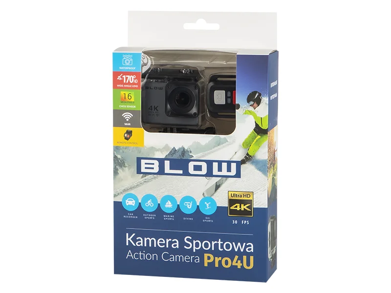 Camara Aventura Wifi 4k 30fps Blow Ultra Hd
