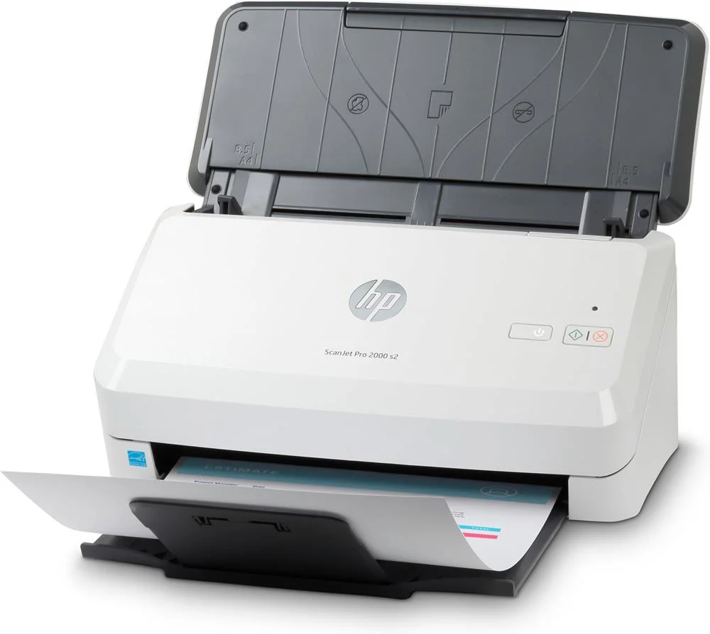 Scanner Scanjet Pro 2000 Sheet-Feed Branco/Preto - Hp