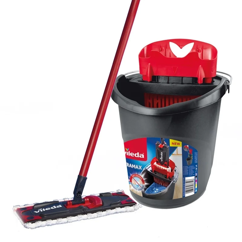 Set Ultramax Mopa Microfibras 2 em 1 155737 Vileda