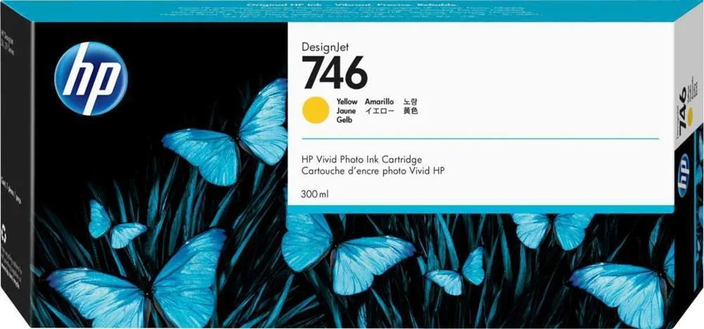 Hp Ink No 746 Hp746 Hp 746 Yellow Gelb (P2v79a)