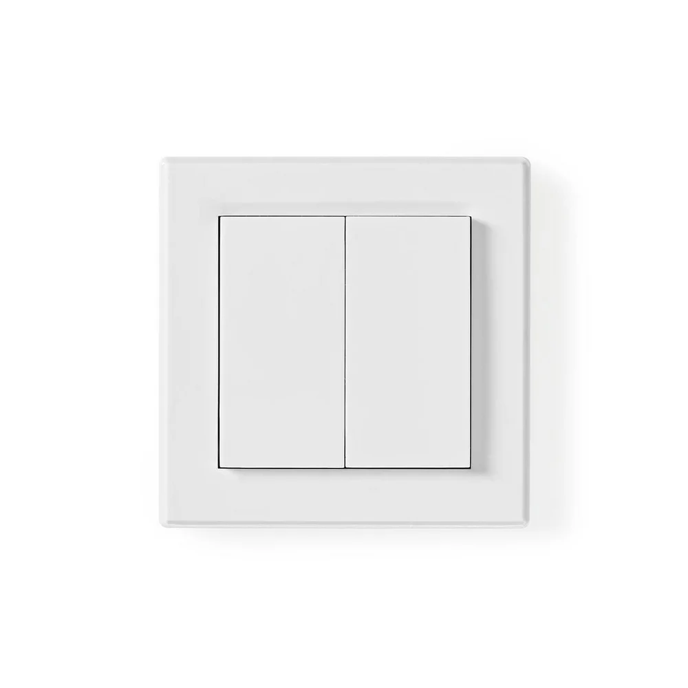 Interruptor De Parede Duplo Rf 433,92 Mhz