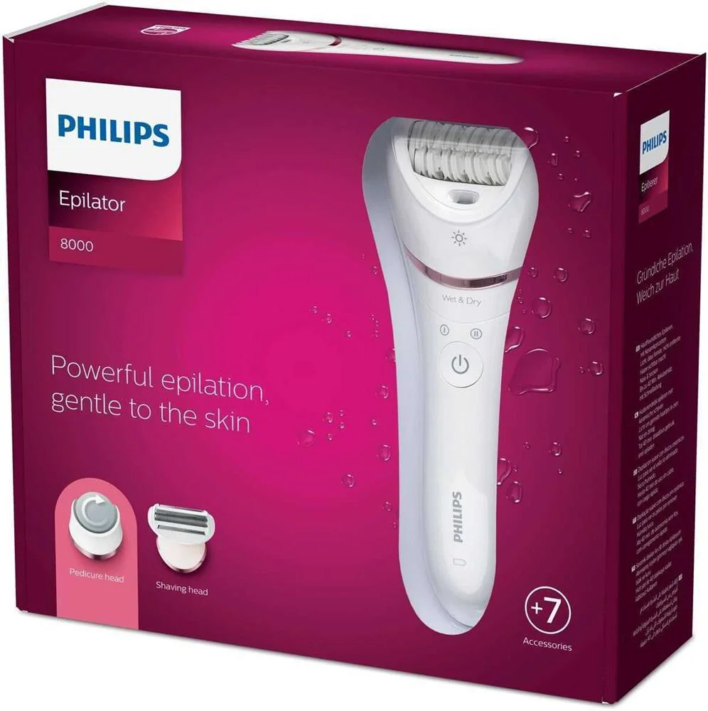 Philips Bre 730/10 Wet And Dry Epilator For Legs  Body And Feet