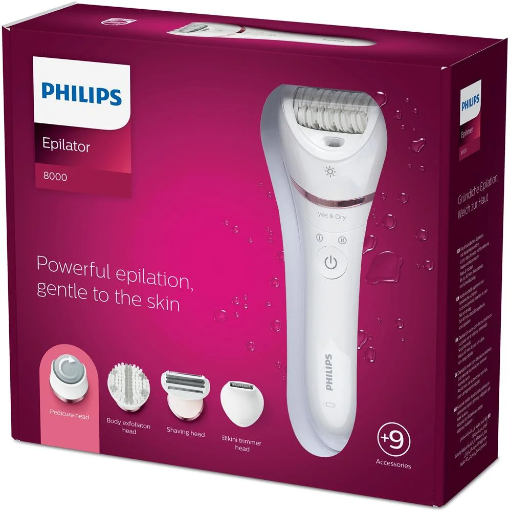 Philips Series 8000 Epilierer Bre740/10