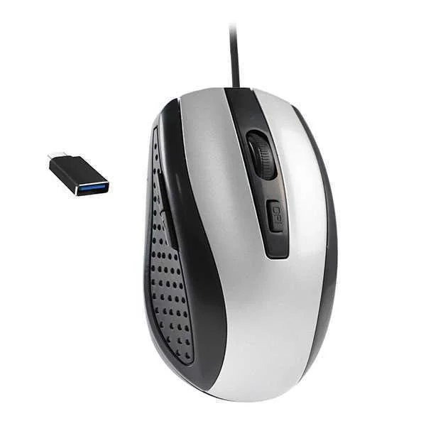 Lifetech Mouse Bow - Usb C\\Type-C Optical Silver .