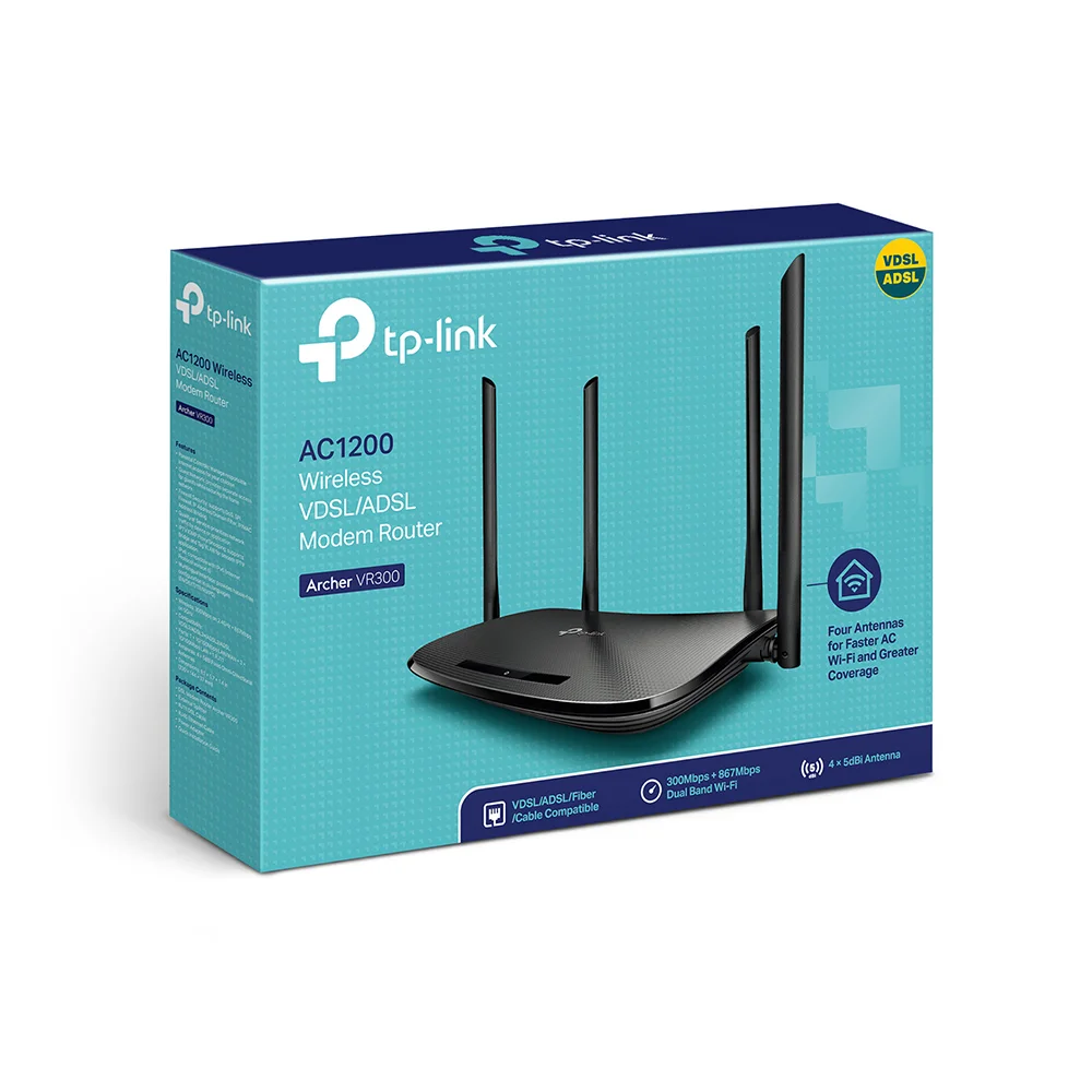 Router Tp-Link Archer Vr300 Ac1200 