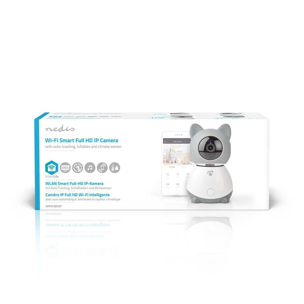 Câmara de Vigilância Ip Wi-Fi Smartlife 2mpx Fhd
