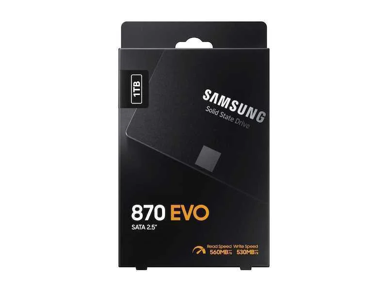 Disco SSD 2.5p Samsung 870 Evo 1tb Sata3 560/530mbps